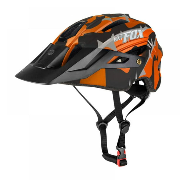 Mountain Bike Cycling Helmets with Warnning Tail Light Safey Helmet Shockproof 